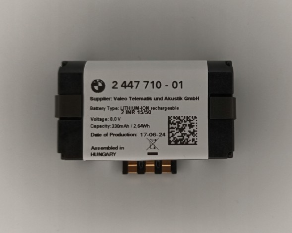 BMW OE Акумулятор SOS телематики BMW OE 84102447710