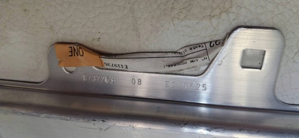 BMW OE 8737263 GO НИЖНЯ БАЛКА ПЕРЕДНЬОГО БАМПЕРА BMW X1 U11 8737263 НОВА