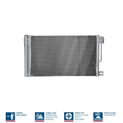 94973 NISSENS Радіатор кондиціонера