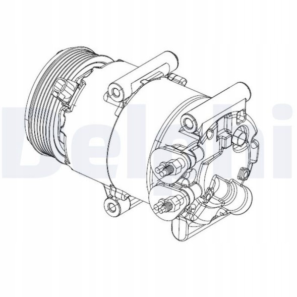 Delphi CS20324 Компресор кондиціонера ford - delphi cs20324