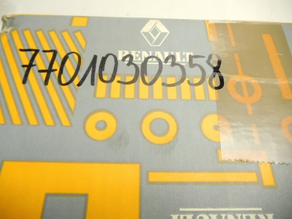 Renault OE Панель управління обігрівачем Renault 25 7701030358