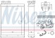 71167 NISSENS Радіатор обігріу салону