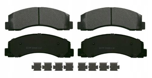 BBT D2087 Колодки передні Ford Expedition F-150 Navigator 18-21