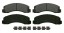 BBT D2087 Колодки передні Ford Expedition F-150 Navigator 18-21