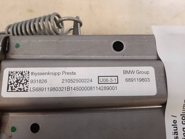 BMW OE Механізм кермової колонки BMW iX1 U11 BEV 2023 6891198