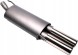 TA-Technix EVOG3E276_3 Спортивний глушник вихлопу 2x76мм TA TECHNIX для VW GOLF IV Cabriolet (1E7)