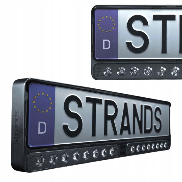 Strands 809138 Рамка під масив рей. зі світлодіодним підсвічуванням BAR STRANDS E-LINE DUO 9200lm 82W