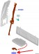 Ford OE ЗАЩІПКА РЕМЕНЯ БЕЗПЕКИ ЗАДНЯ FORD RANGER 2021- OEM 1918809 _ EB3B-21613K21-AA3YYW