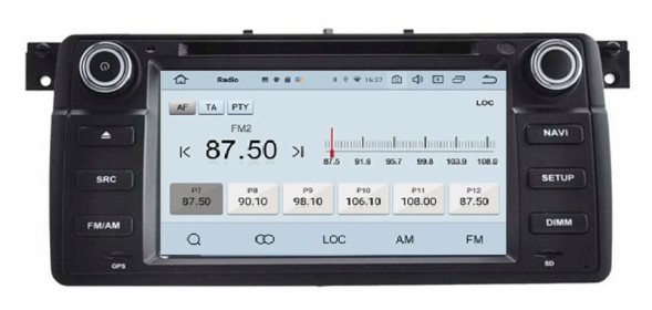 Китай 6378970 РАДІОНАВІГАЦІЯ BMW 3 E46 ANDROID 4/64GB КАМЕРА