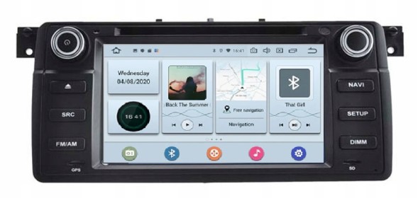 Китай 6378970 РАДІОНАВІГАЦІЯ BMW 3 E46 ANDROID 4/64GB КАМЕРА