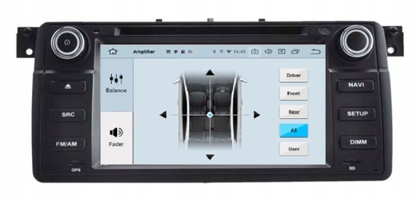 Китай 6378970 РАДІОНАВІГАЦІЯ BMW 3 E46 ANDROID 4/64GB КАМЕРА