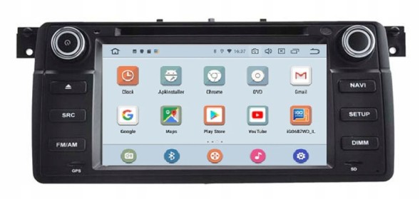 Китай 6378970 РАДІОНАВІГАЦІЯ BMW 3 E46 ANDROID 4/64GB КАМЕРА