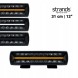 Strands LED Балка Siberia XPA DR 12 дюймів 809426A 6120 лм Білий/Жовтий