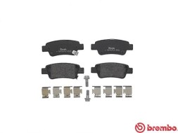 P28046 BREMBO Комплект гальмівних колодок з 4 шт дисків