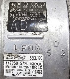 Citroen OE 9830103980 CITROEN OE ORG Новий oe компресор кондиціонера citroen peugeot opel - 9830103980