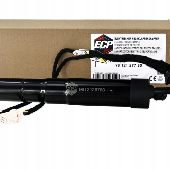 ECP MOBILITY 9812129780 98 121 297 80 98.121.297.80 ECP-9812129780 ПРИВІД ЗАСЛІНКИ КРИШКИ БАГАЖНИКА ЛІВИЙ 9812129780 CITROEN C4 PICASSO II