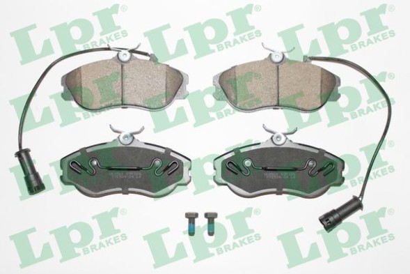05P326 LPR Комплект гальмівних колодок з 4 шт дисків