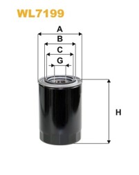 WL7199 WIX FILTERS Фільтр оливи