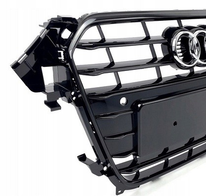 4carmedia A20249-9996 РЕШІТКА РАДІАТОРА AUDI A4 B8 11- LIFT ЧОРНИЙ ГЛЯНЦЕВИЙ
