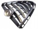 Ertons ERT-775490PL Решітка радіатора Ertons сіра для Alfa Romeo Giulietta 2010-2016 передня