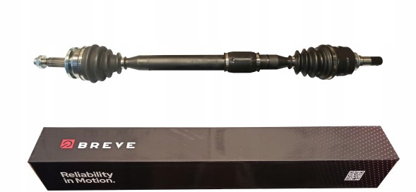 BRV B1746 ПІВВІСЬ ПРАВА TOYOTA C-HR (Х1) 1.2 НОВА