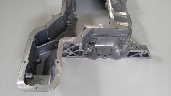Mitsubishi OE WB/1200A868/1200A664/1200A666 MITSUBISHI L 200 FULLBACK L200 МАСЛЯНА ЧАША МАСЛА 2.4 4N15 АЛЮМІНІЙ х 2
