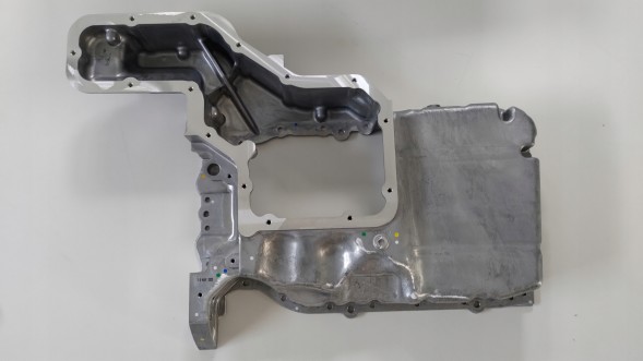 Mitsubishi OE WB/1200A868/1200A664/1200A666 MITSUBISHI L 200 FULLBACK L200 МАСЛЯНА ЧАША МАСЛА 2.4 4N15 АЛЮМІНІЙ х 2