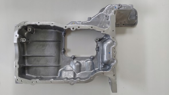 Mitsubishi OE WB/1200A868/1200A664/1200A666 MITSUBISHI L 200 FULLBACK L200 МАСЛЯНА ЧАША МАСЛА 2.4 4N15 АЛЮМІНІЙ х 2