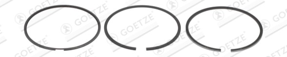 08 430300 00 GOETZE Комплект кілець поршневих з 4 шт