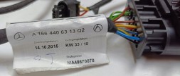 Mercedes-Benz OE MERCEDES GLE C292 W166 instalacja wiązka zderzaka przód pod RADAR PDC /1 Установка джгута переднього бампера MERCEDES GLE C292 W166 під PDC RADAR