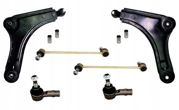 Service Parts ALL3345A Поперечні важелі, шворні, втулки наконечники, тяги DAEWOO NUBIRA I, II ПЕРЕДНІ КПЛ