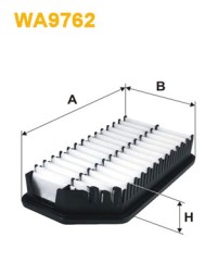 WA9762 WIX FILTERS Фільтр повітряний