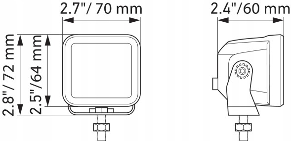 Hella 1FA 358 176-801 Фара далекобійна hella 1fa 358 176-801