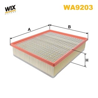WA9203 WIX FILTERS Фільтр повітряний