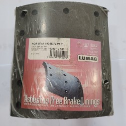 Lumag 19369 10 101 10 ГАЛЬМІВНА НАКЛАДКА ROR 219*19.5 WVA 19369/70 01
