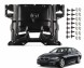PC 51758035971 BMW7I+SPINKI ЗАХИСТ ДВИГУНА ПІД ДВИГУН BMW 5 СЕРІЇ F10 / F11 M ПАКЕТ + КРІПЛЕННЯ