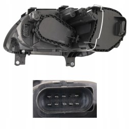 AYFAR 9575094E + 9575104E MHM TUNING Рефлектор Фара VW Touran 1T 2003-2006 Caddy III 3 2K 2004-2010 комплект