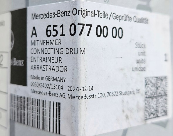 Mercedes-Benz OE A6510770000 РОЗ'ЄМ ДВИГУНА MERCEDES OM651 ПАЛИВНОГО НАСОСУ ВПРИСКУВАННЯ ПАЛИВА ВИСОКОГО ТИСКУ