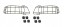 Optima IVE-1SET СІТКА ЗАХИСНА НА ФАРИ МЕТАЛЕВА IVECO TRAKKER 06- 504222156 / 504222157