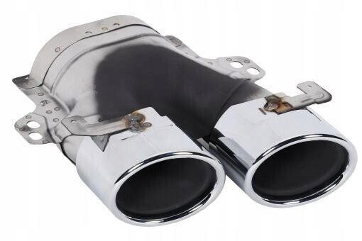 Mercedes-Benz OE A2134902307+A2134902407 НАКОНЕЧНИКИ ГЛУШИТЕЛЯ MERCEDES E-CLASS W213 S213 E53 AMG ХРОМ ОРИГІНАЛ