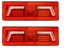 CHINA AT-565C Комплект 2x лампа комплексна задня світлодіодна діодна причепа neon tir kmr 12/24v
