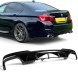 Китай Dyfuzor Dokładka Tylnego Zderzaka BMW F10 F11 Дифузор BMW F10 F11 Чорний Глянець M-пакет Накладка бампера Спойлер
