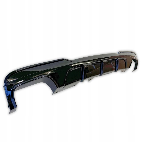 Китай Dyfuzor Dokładka Tylnego Zderzaka BMW F10 F11 Дифузор BMW F10 F11 Чорний Глянець M-пакет Накладка бампера Спойлер