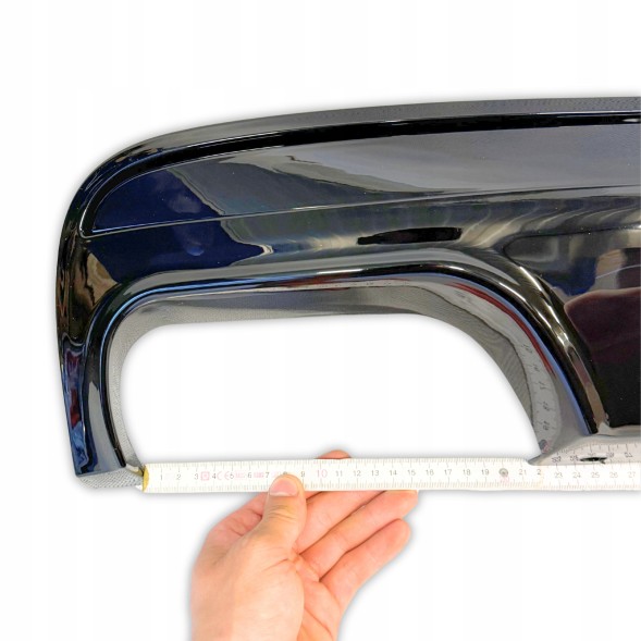 Китай Dyfuzor Dokładka Tylnego Zderzaka BMW F10 F11 Дифузор BMW F10 F11 Чорний Глянець M-пакет Накладка бампера Спойлер