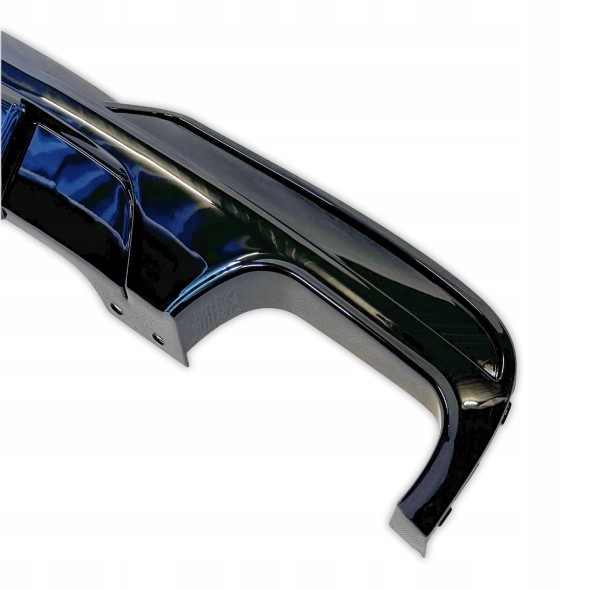 Китай Dyfuzor Dokładka Tylnego Zderzaka BMW F10 F11 Дифузор BMW F10 F11 Чорний Глянець M-пакет Накладка бампера Спойлер