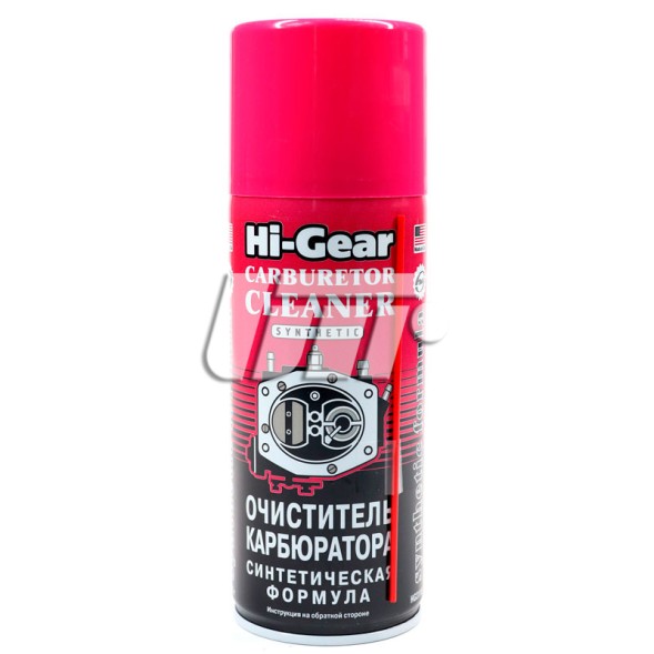 HG3116 HI GEAR Очисник карбюратора синтетична формула аерозоль