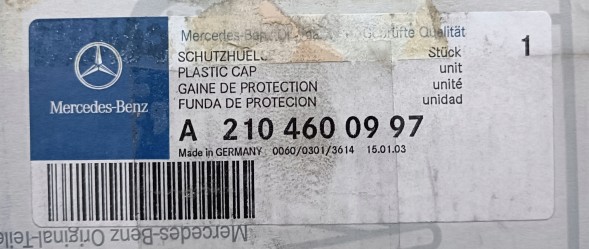 Mercedes-Benz OE A2104600997 ВИМИКАЧ ЗАПАЛЮВАННЯ MERCEDES SL R129 С W140