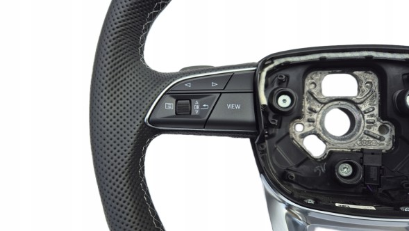 Audi OE KIEROWNICA AUDI SQ7 Q7 4M SQ8 Q8 4M8 ŚCIĘTA Кермо Audi SQ7 Q7 4M0 SQ8 Q8 4M8 Зрізане (скошене) з пелюстками OE 4M0419689K НОВЕ!