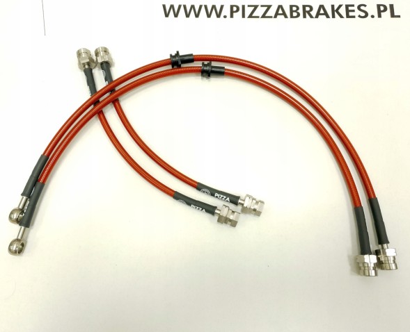 Китай Pizzabrakes A3 8P Плетені гальмівні магістралі Audi A3 8P TDi TFSI