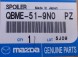 Mazda OE QBME-51-9N0 PZ Спойлер задній даховий - Mazda 3 BM QBME519N0 PZ